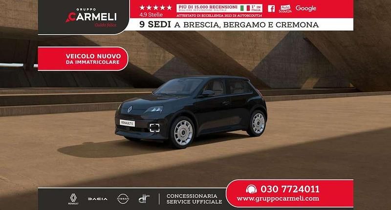 Nuova Renault R5 Urban 69 kW (95 CV) 2025 Nero etoile Utilitaria