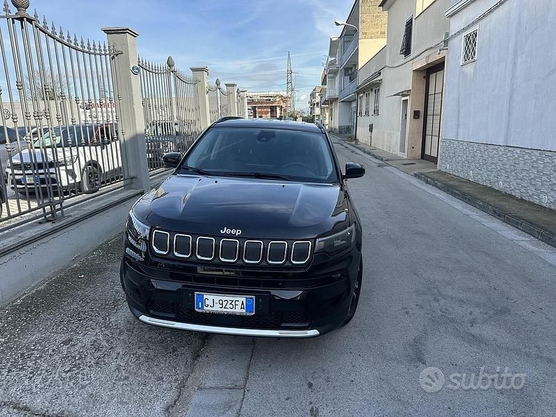 Usata Jeep Compass Limited 131 CV (96 kW) 2022 Nero SUV
