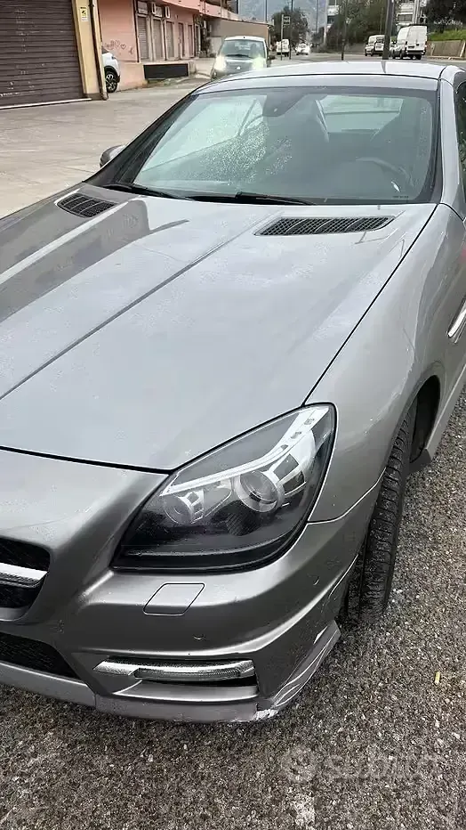 Usata Mercedes SLK200 Premium 184 CV (135 kW) 2011 Grigio Cabrio