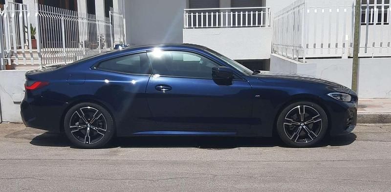 Usata BMW 420 Coupé M Sport 190 CV (139 kW) 2020 Blu/azzurro Coupé