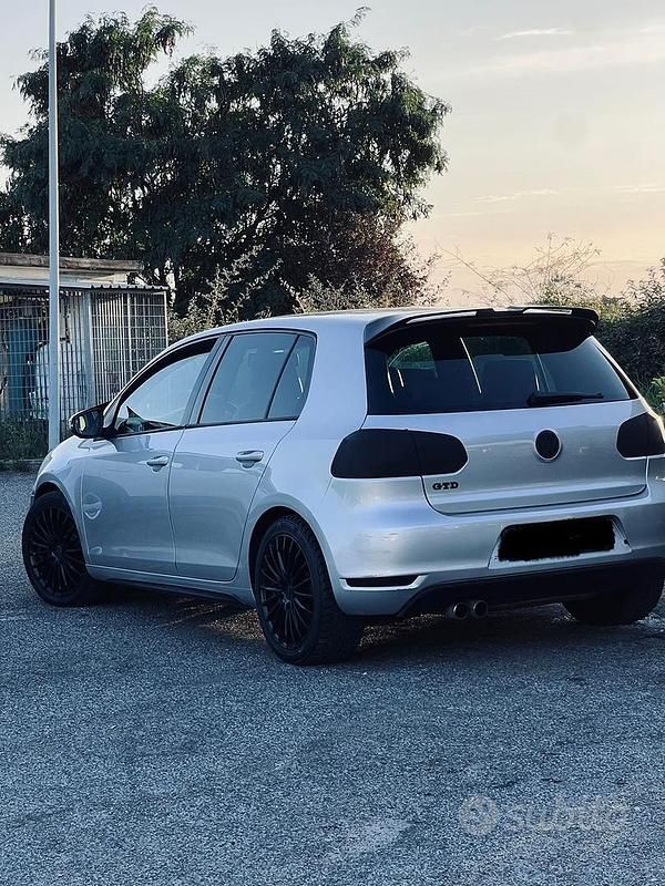 Usata VW Golf VI GTD 170 CV (125 kW) 2010 Grigio Utilitaria