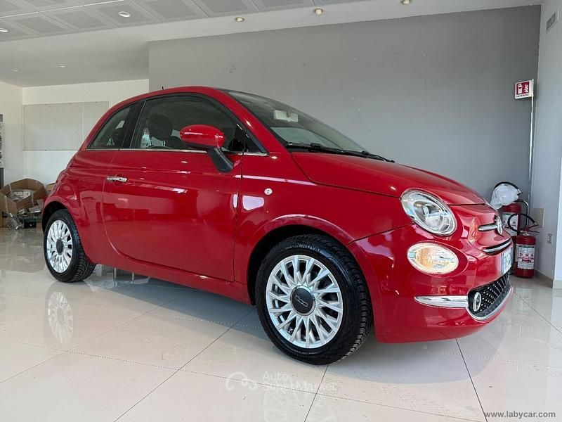 Usata Fiat 500 Lounge 69 CV (50 kW) 2016 Rosso Berlina