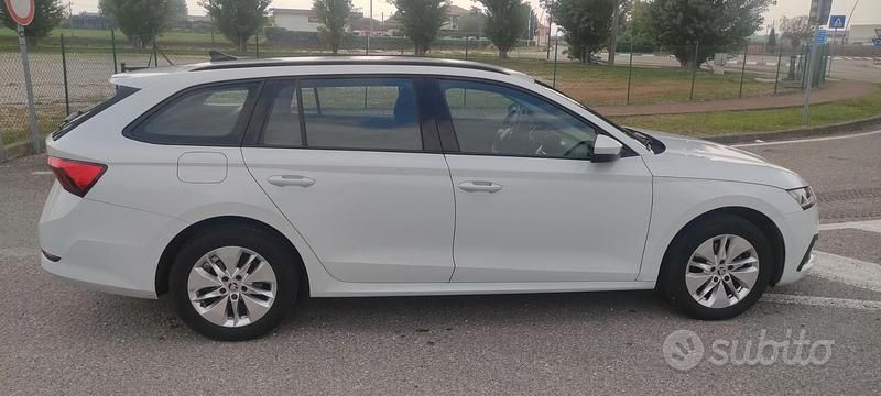 Usata Skoda Octavia 150 CV (110 kW) 2022 Bianco Station wagon