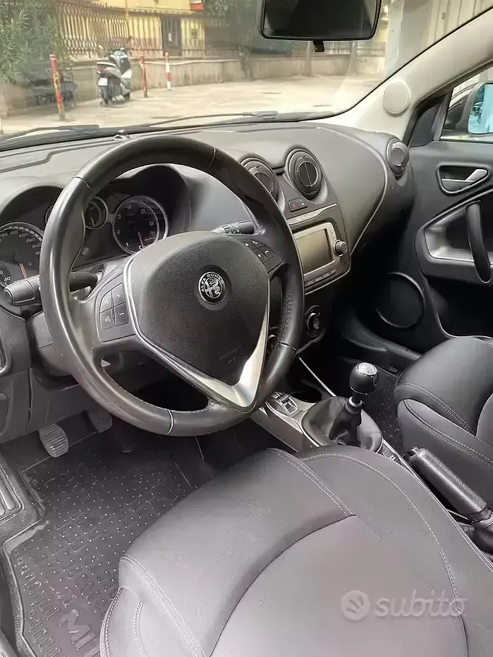 Usata Alfa Romeo MiTo 95 CV (69 kW) 2017 Nero Utilitaria