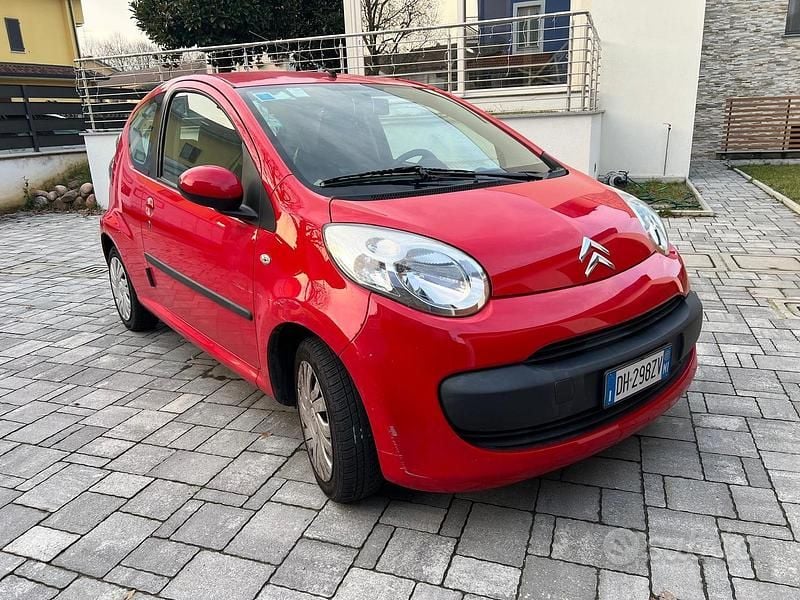 Usata Citroën C1 68 CV (50 kW) 2007 Rosso Utilitaria