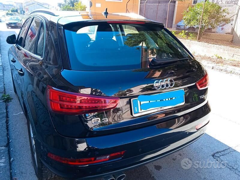 Usata Audi Q3 120 CV (88 kW) 2017 Nero SUV