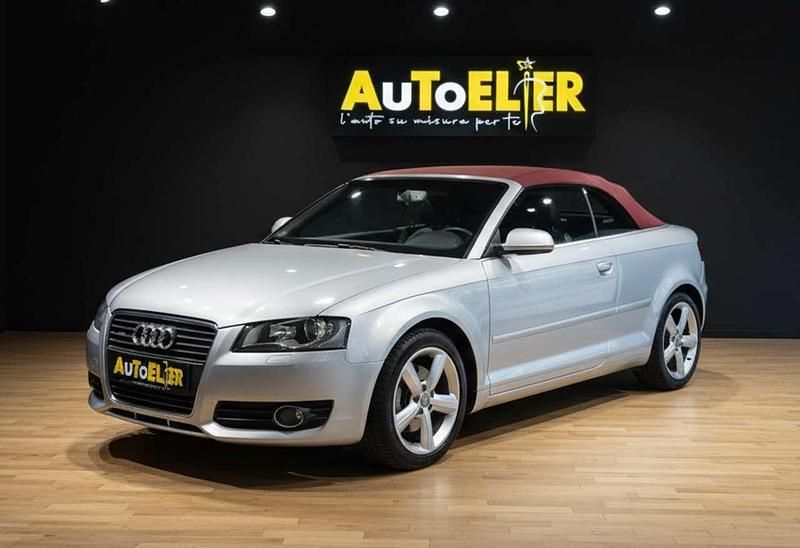 Usata Audi A3 Cabriolet S-Line 140 CV (102 kW) 2013 Argento Cabrio