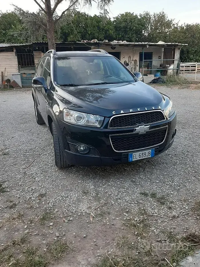 Usata Chevrolet Captiva 163 CV (119 kW) 2012 Nero SUV