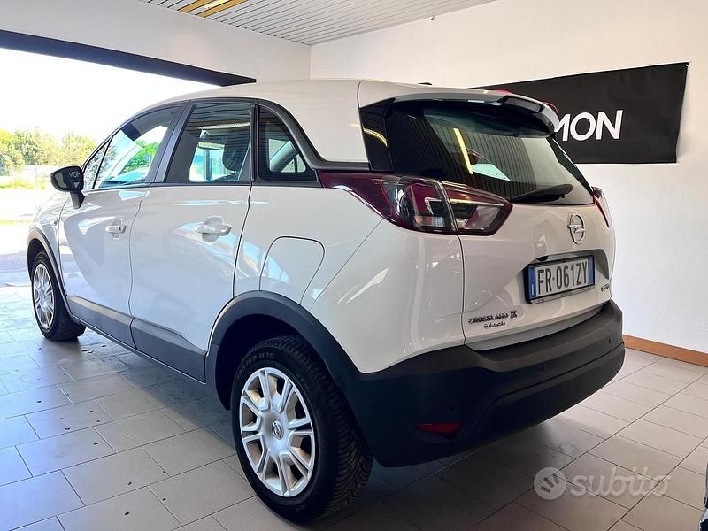 Usata Opel Crossland X Innovation 83 CV (61 kW) 2018 Bianco SUV