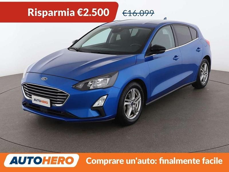 Usata Ford Focus Business Edition 120 CV (88 kW) 2020 Blu Berlina
