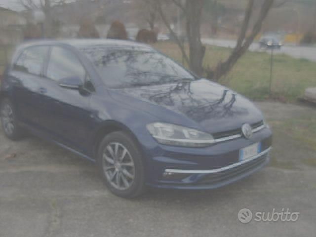 Usata VW Golf VII Sport 115 CV (84 kW) 2018 Blu Berlina