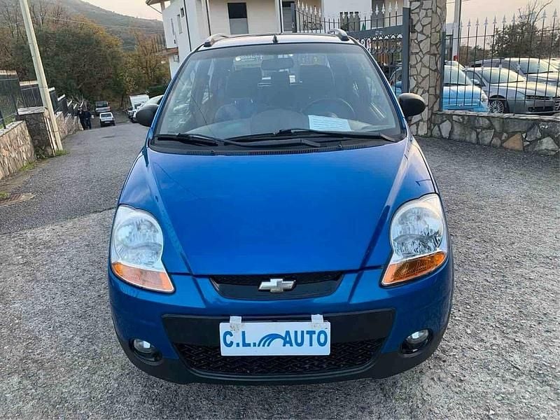 Usata Chevrolet Matiz 51 CV (37 kW) 2009 Blu Utilitaria