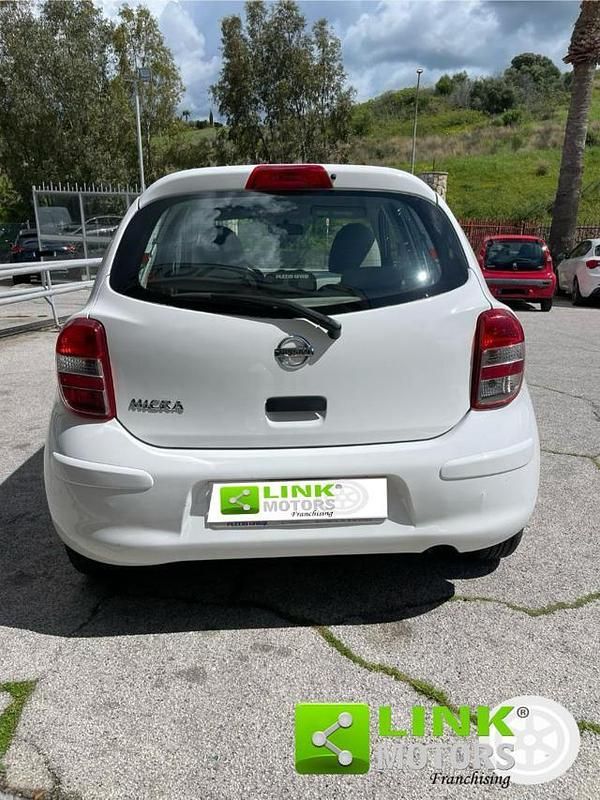 Usata Nissan Micra Tekna 80 CV (58 kW) 2012 Bianco Utilitaria