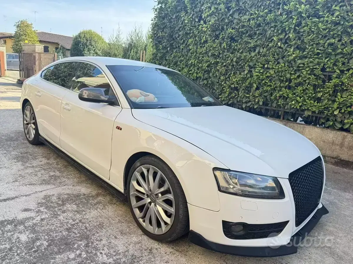 Usata Audi A5 S-Line 190 CV (139 kW) 2016 Bianco Coupé