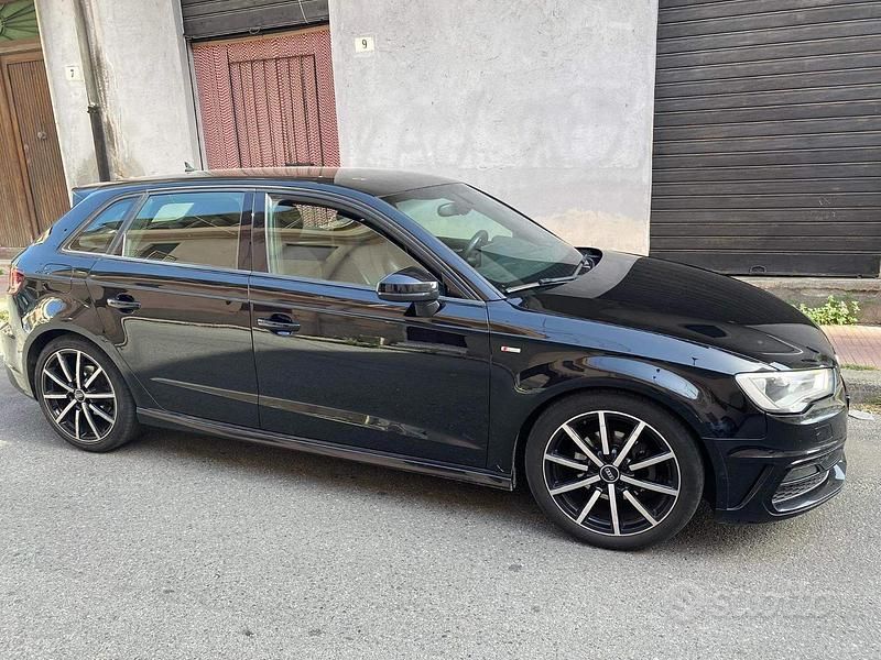 Usata Audi A3 S-Line 2013 Nero Coupé