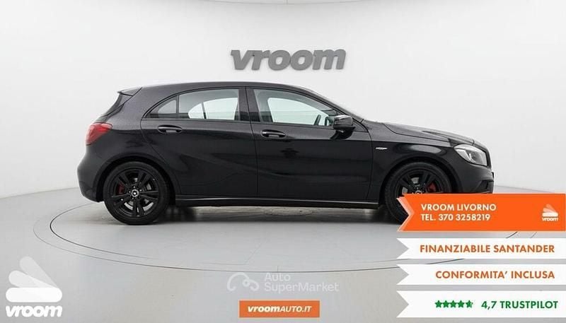 Usata Mercedes A180 Premium 109 CV (80 kW) 2017 Nero Berlina