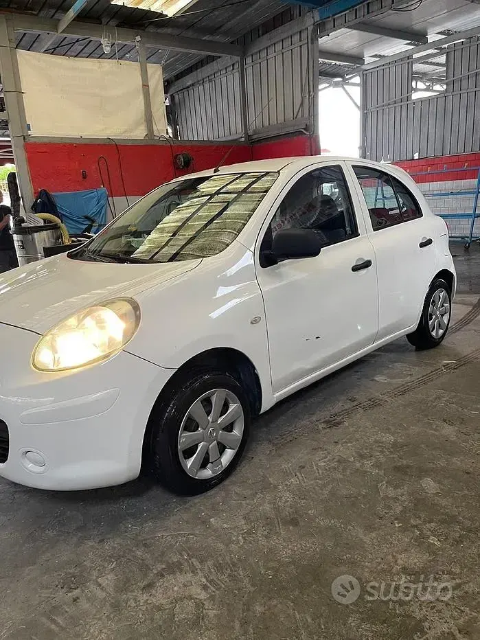 Usata Nissan Micra 80 CV (58 kW) 2011 Bianco Utilitaria