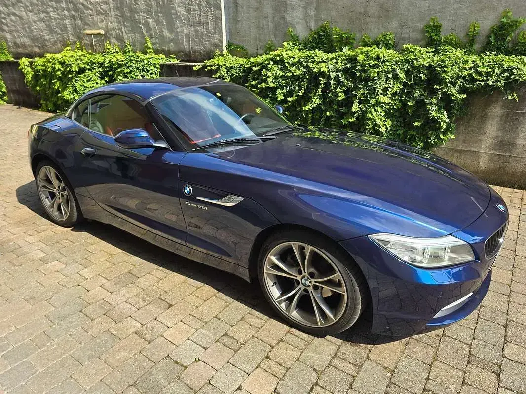 Usata BMW Z4 184 CV (135 kW) 2014 Blu/azzurro Cabrio
