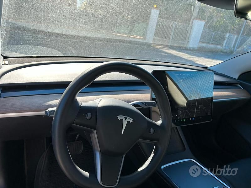 Usata Tesla Model 3 Long Range AWD 366 kW (498 CV) 2021 Nero Berlina