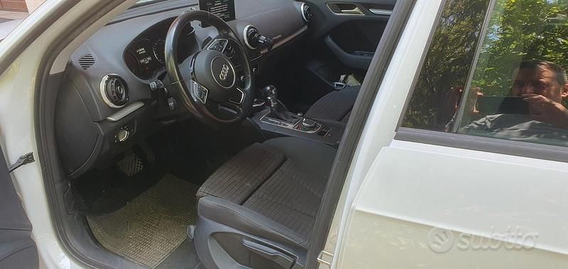 Usata Audi A3 Ambition 184 CV (135 kW) 2015 Bianco Berlina