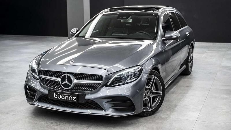 Usata Mercedes C220 Premium 194 CV (142 kW) 2019 Daytona perlato metall Station wagon