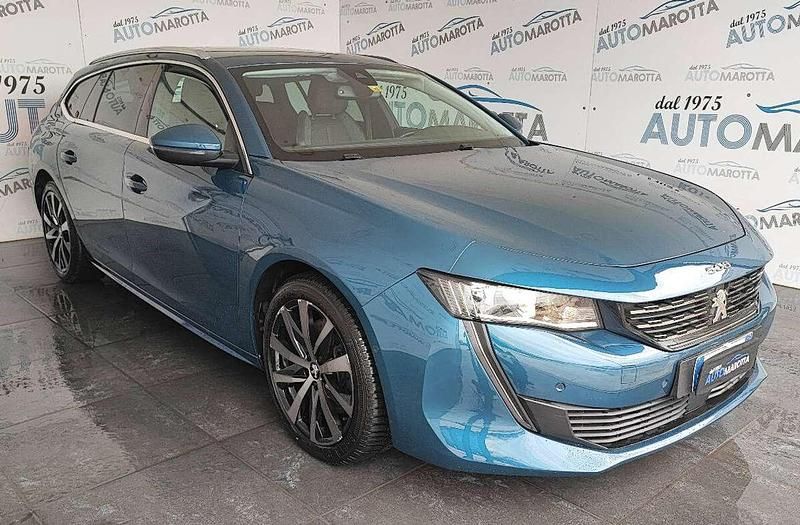 Usata Peugeot 508 Allure 163 CV (119 kW) 2019 Blu/azzurro Station wagon