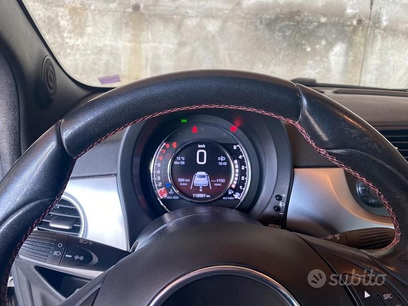 Usata Fiat 500 69 CV (50 kW) 2015 Nero Berlina