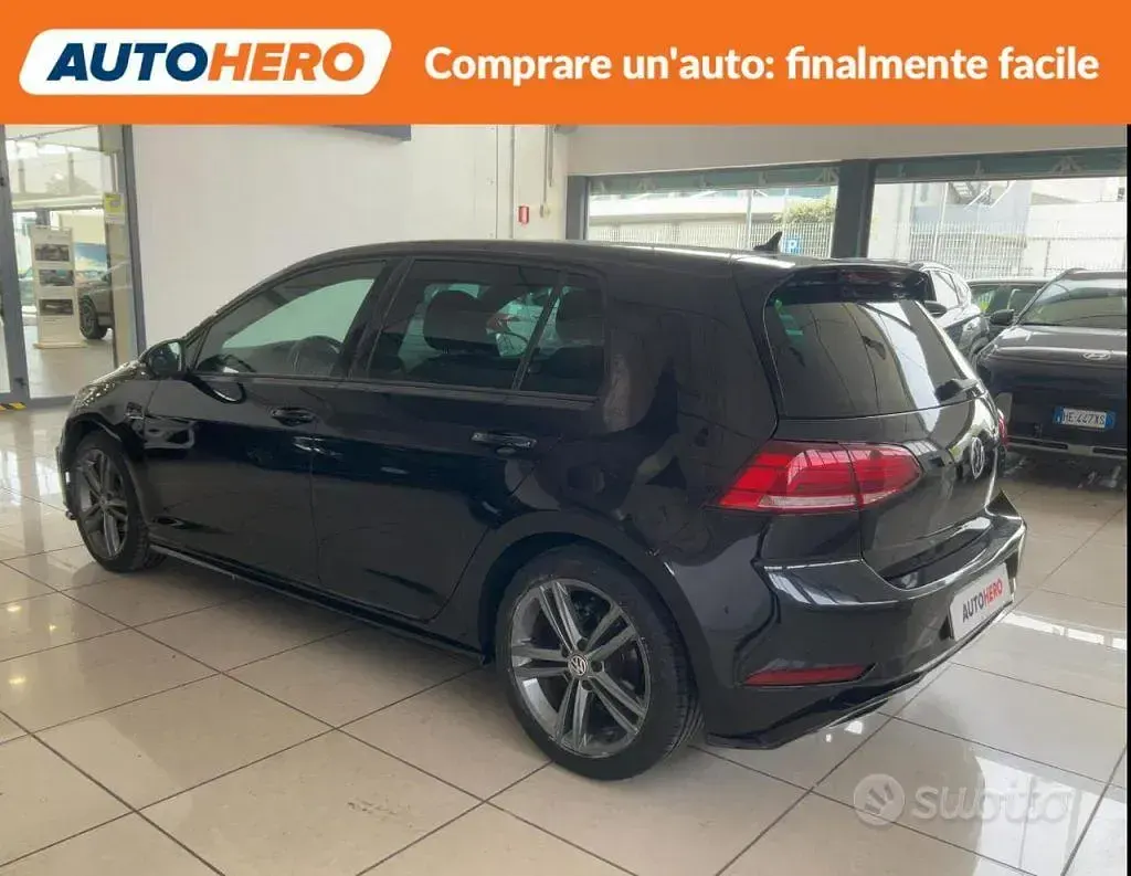 Usata VW Golf VII Sport 116 CV (85 kW) 2018 Nero Berlina