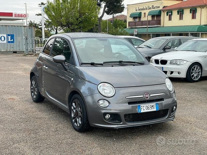 Usata Fiat 500 69 CV (50 kW) 2016 Grigio Berlina