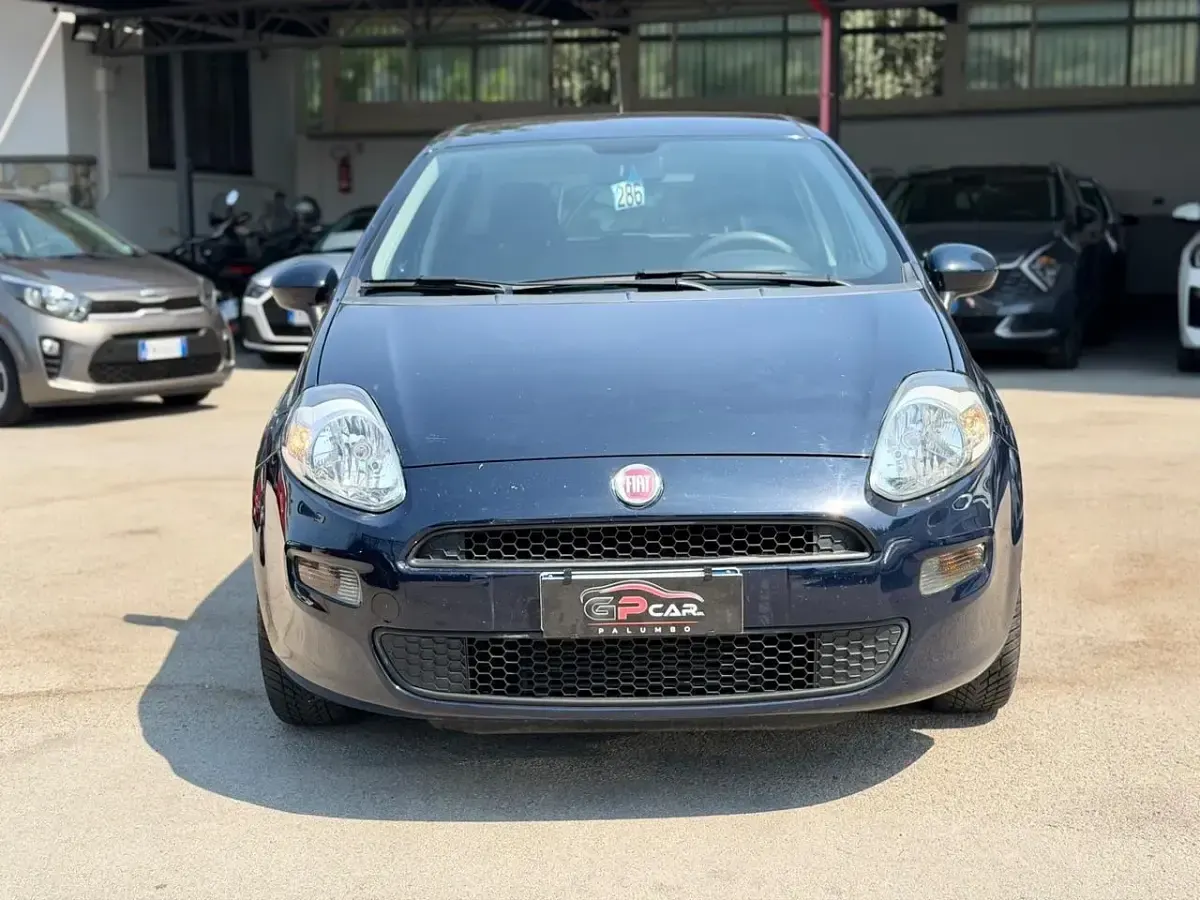 Usata Fiat Punto Street 75 CV (55 kW) 2014 Blu Utilitaria