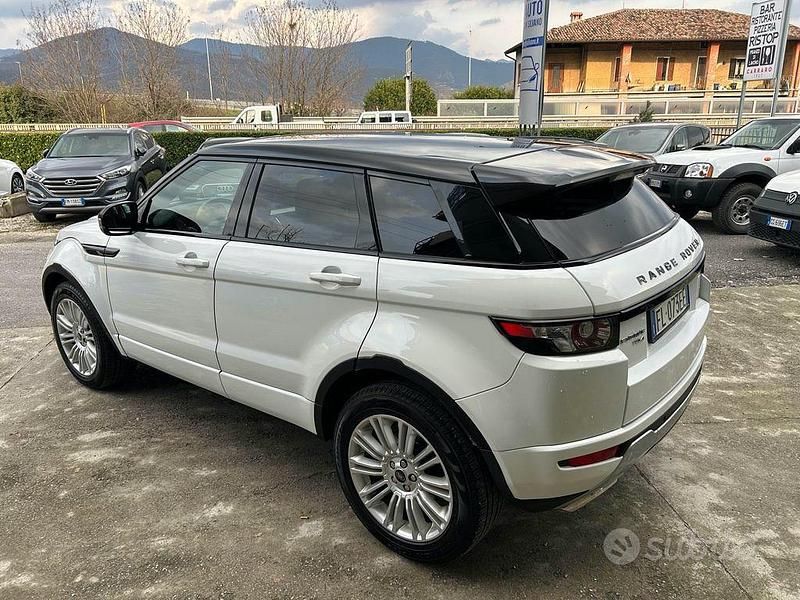 Usata Land Rover Range Rover evoque Prestige 150 CV (110 kW) 2013 Bianco SUV