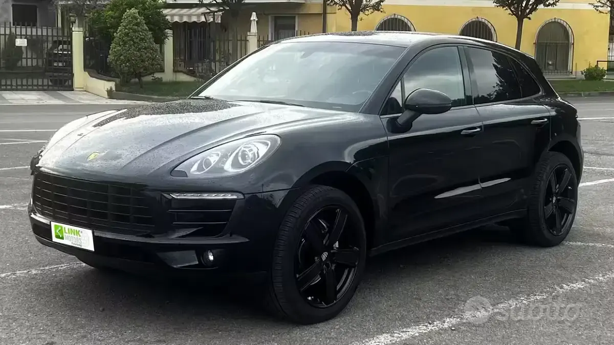 Usata Porsche Macan 250 CV (183 kW) 2014 Nero SUV