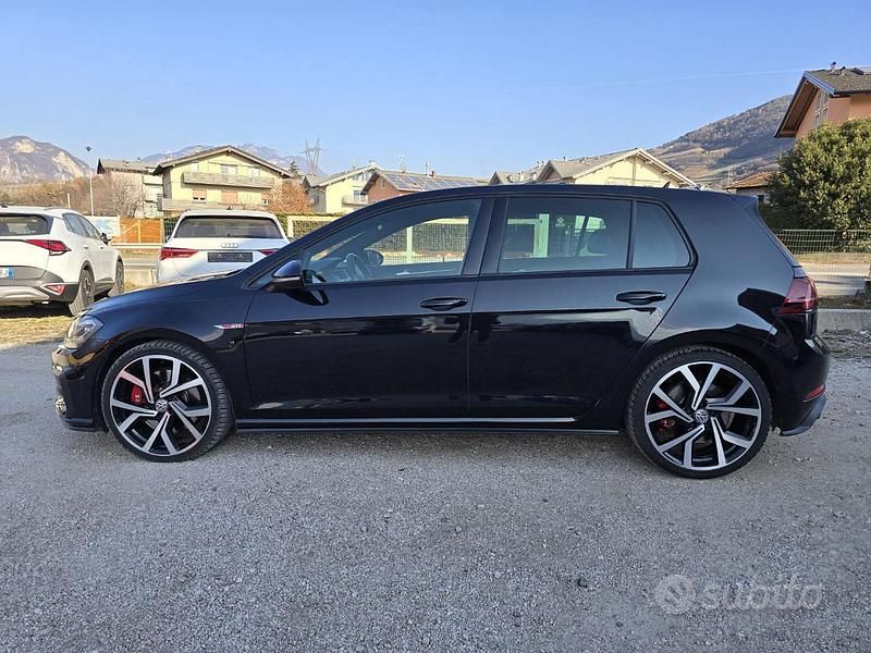 Usata VW Golf VII GTI 245 CV (180 kW) 2018 Nero Berlina