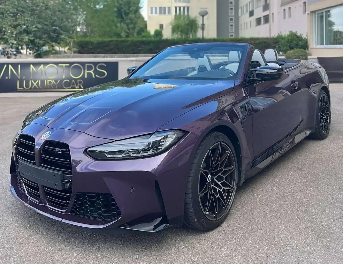 Usata BMW M4 Cabriolet Competition Edition 510 CV (375 kW) 2022 Violett daytona Cabrio