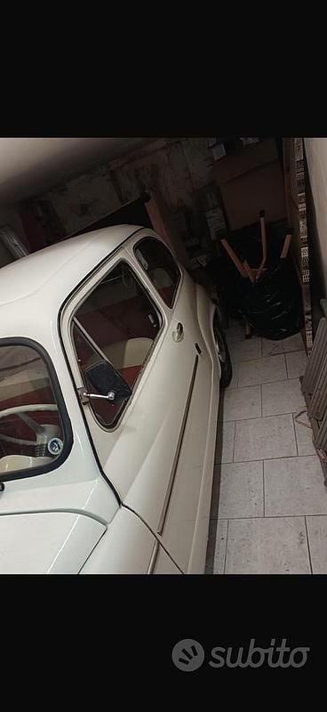 Usata Fiat 600 1960 Bianco Utilitaria