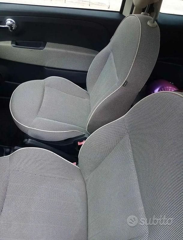 Usata Fiat 500 2009 Bianco Cabrio