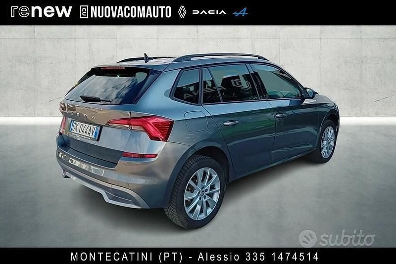 Usata Skoda Kamiq Style 95 CV (69 kW) 2022 Grigio scuro SUV