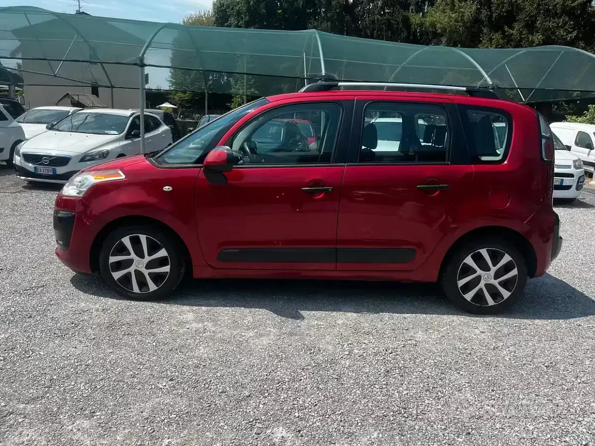 Usata Citroën C3 Picasso Exclusive 92 CV (67 kW) 2014 Rosso Monovolume