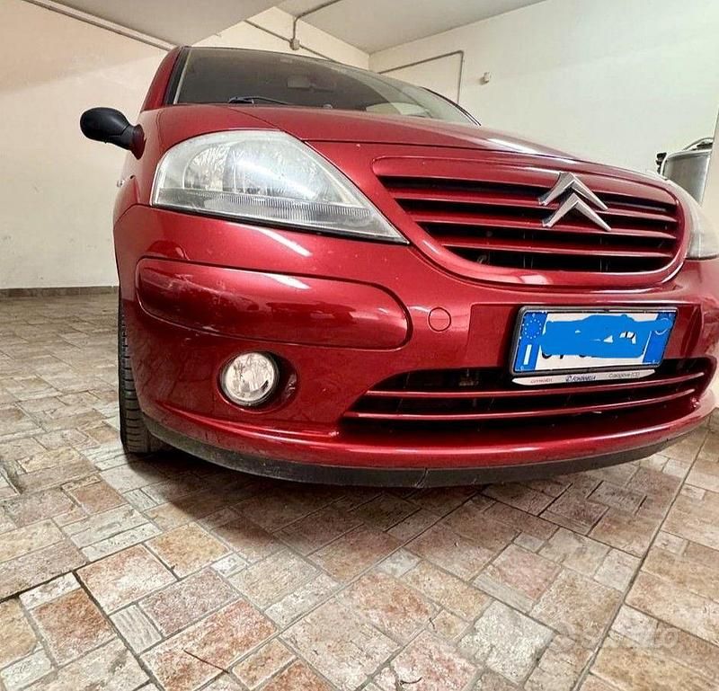 Usata Citroën C3 68 CV (50 kW) 2005 Rosso Utilitaria