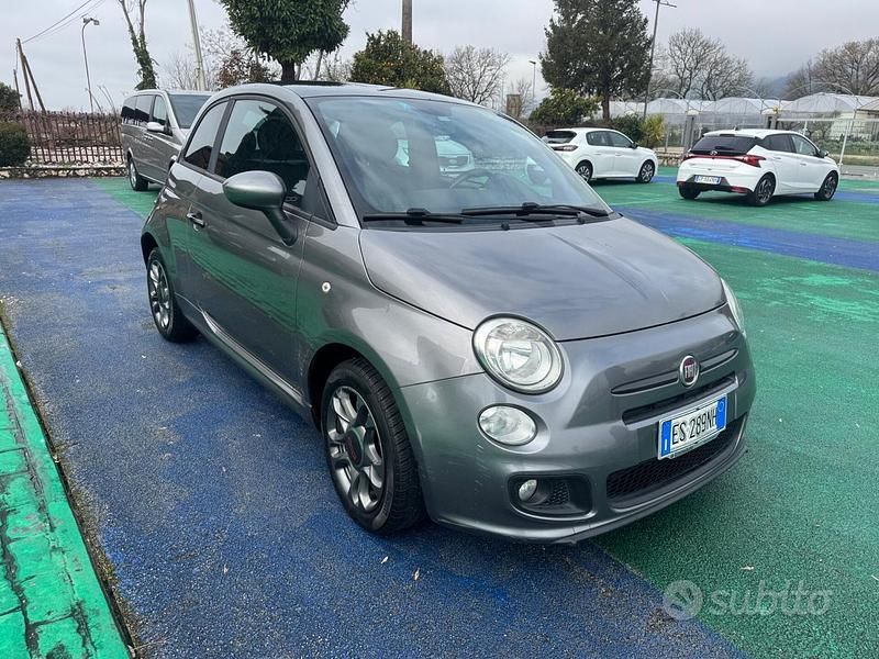 Usata Fiat 500 Sport 69 CV (50 kW) 2013 Grigio Utilitaria