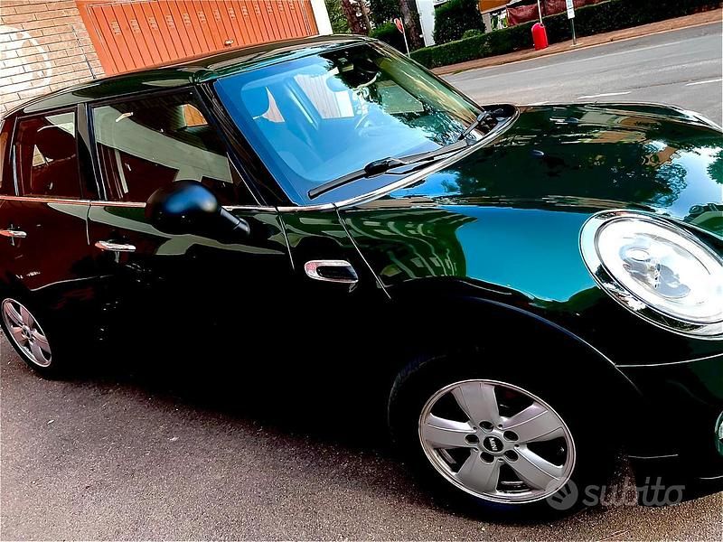 Begagnad Mini ONE 102 HK (75 kW) 2015 Grön Halvkombi