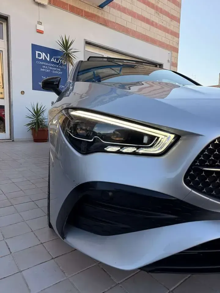 Usata Mercedes CLA220 AMG Line Premium 190 CV (139 kW) 2023 Argento Coupé