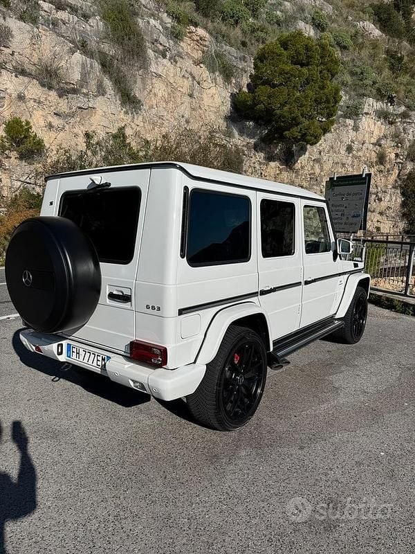 Usata Mercedes G63 AMG AMG 571 CV (419 kW) 2016 Bianco SUV