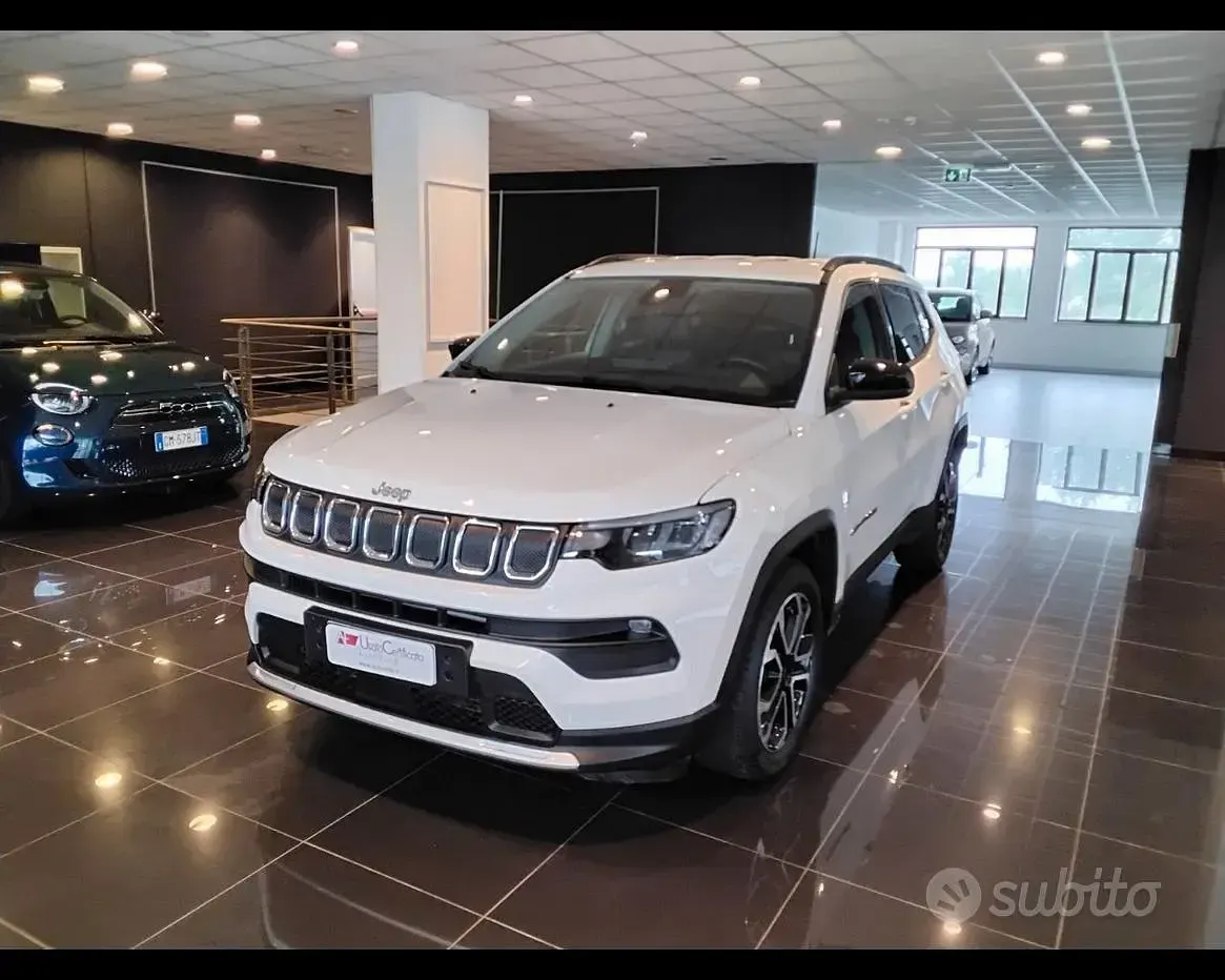 Usata Jeep Compass Limited 131 CV (96 kW) 2022 Bianco SUV