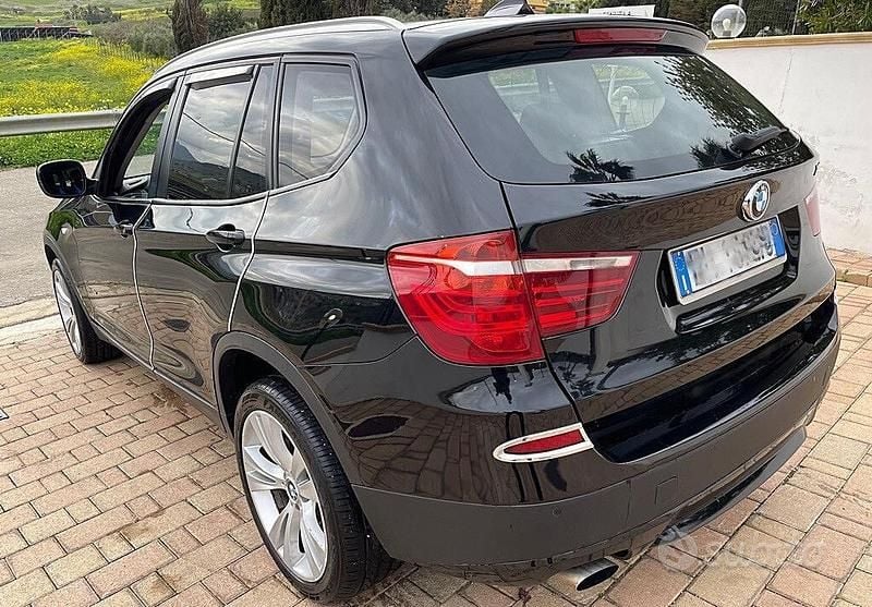 Usata BMW X3 184 CV (135 kW) 2012 Nero SUV