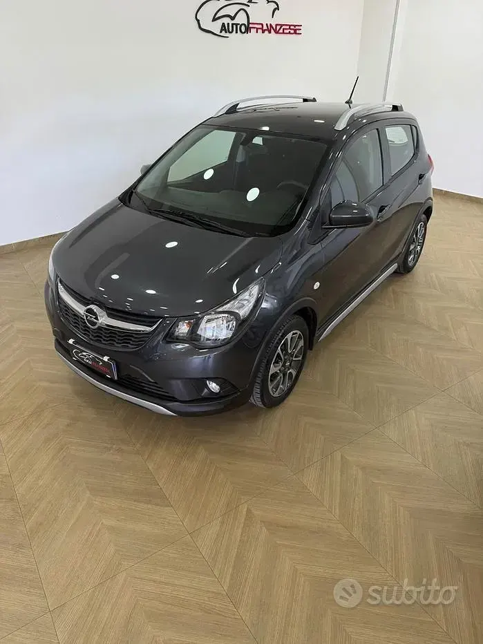 Usata Opel Karl Rocks 73 CV (53 kW) 2018 Grigio Utilitaria