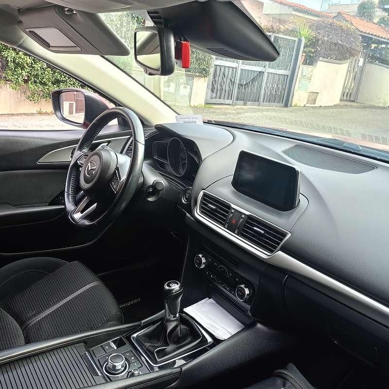 Usata Mazda 3 Exceed 105 CV (77 kW) 2018 Rosso Berlina