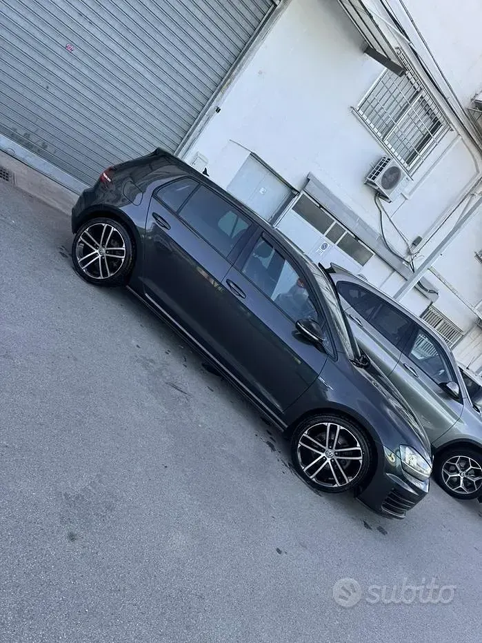 Usata VW Golf VII GTD 184 CV (135 kW) 2016 Grigio Berlina