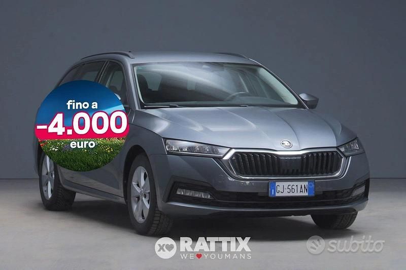 Usata Skoda Octavia Executive 110 CV (80 kW) 2022 Grigio quarzo Station wagon