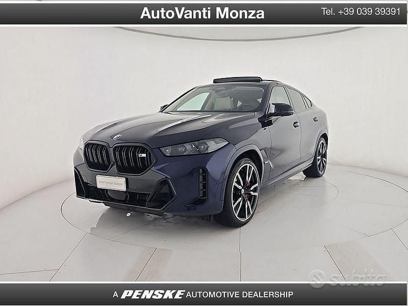 Usata BMW X6 M Sport 530 CV (389 kW) 2023 Blu SUV